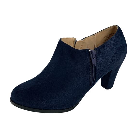 Journee Collection Women's Sanzi Side Zip Ankle Booties Size 6.5 - Picture 1 of 7